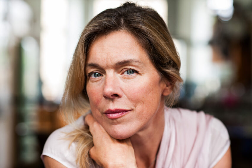 Portrait of an actress.