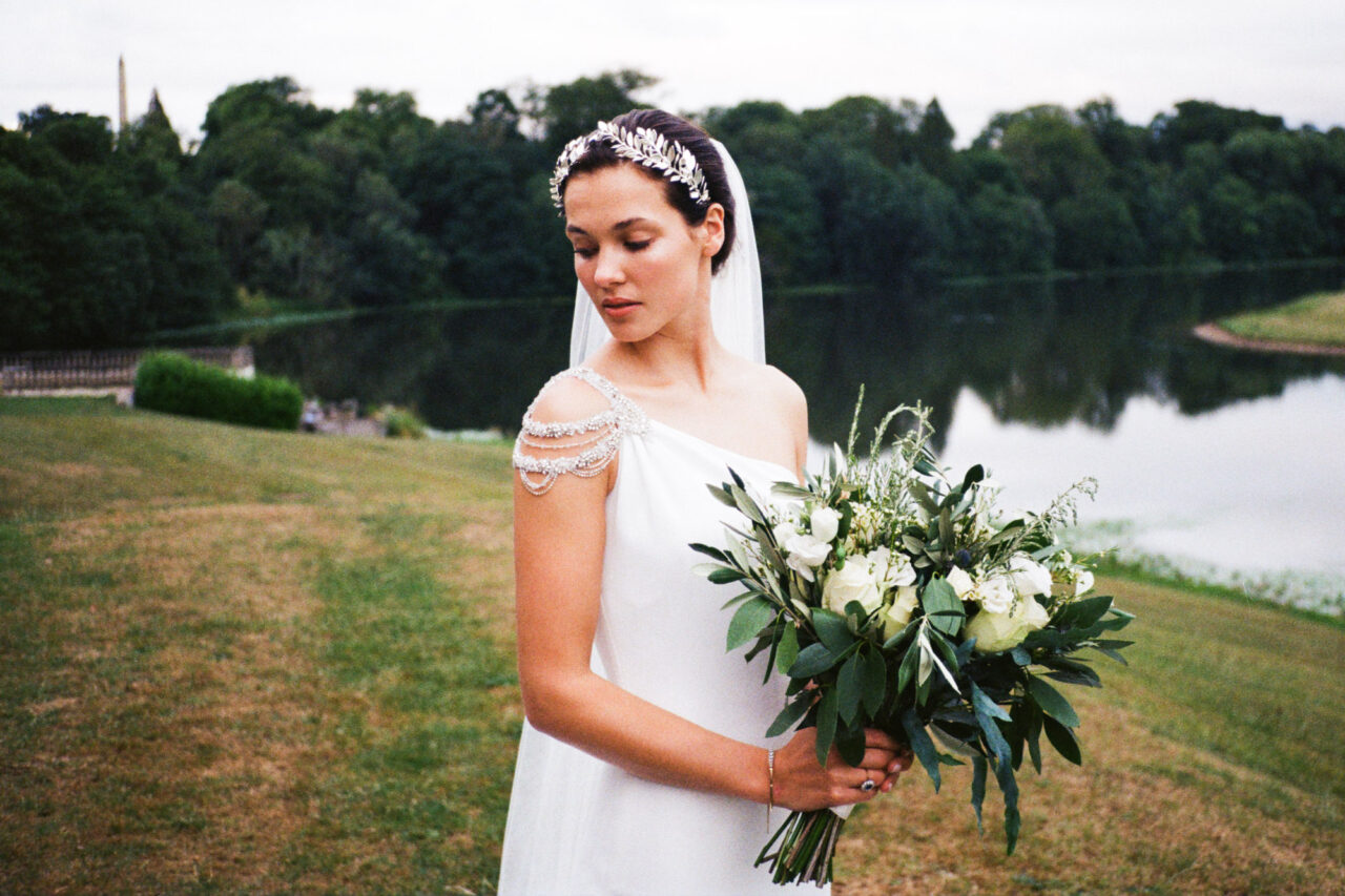 A bride on her wedding day. Gibraltar wedding photography.