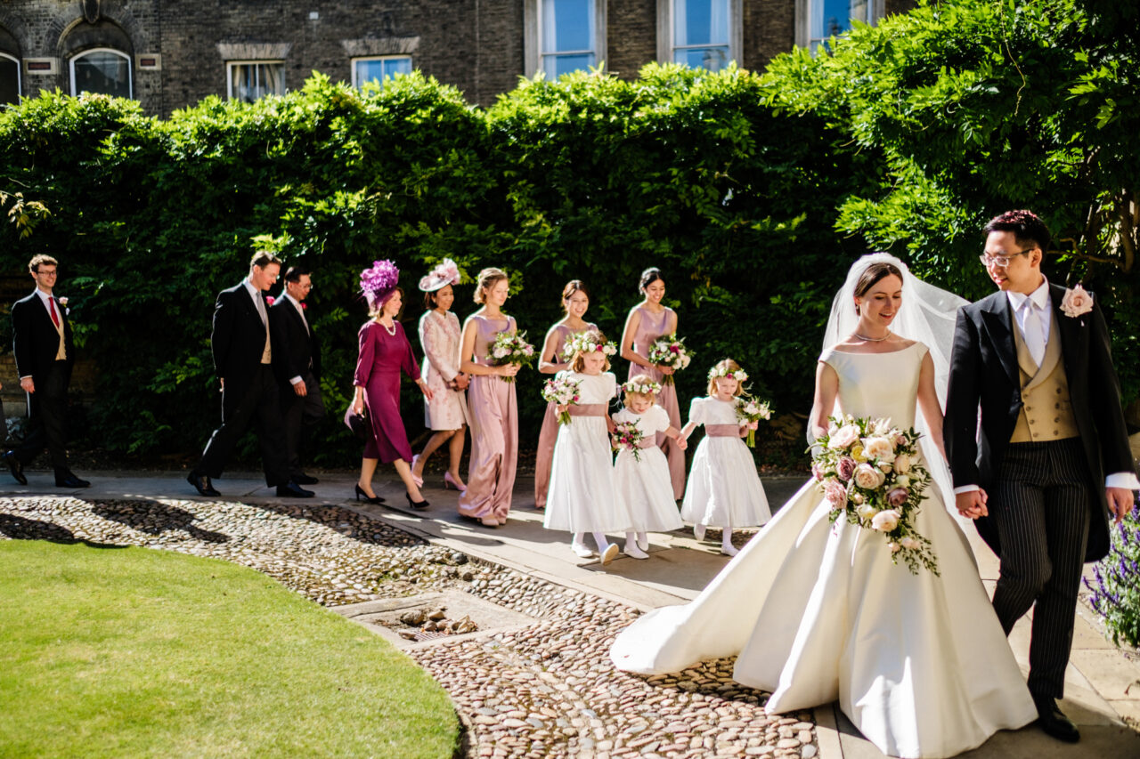 Sidney Sussex Wedding Photo