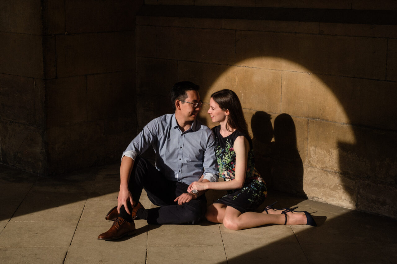 Emmanuel College Pre-Wedding Photoshoot in Cambridge