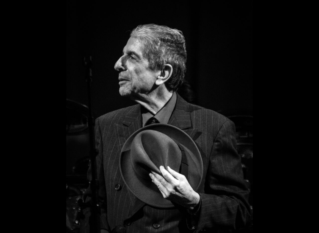 Portrait of Leonard Cohen