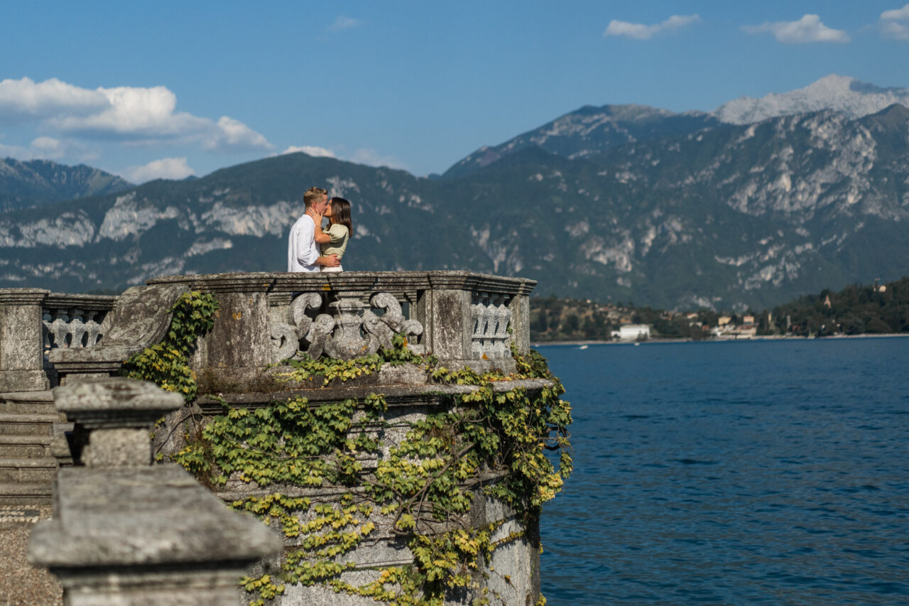 Lake Como Proposal Photography in Tremezzo.