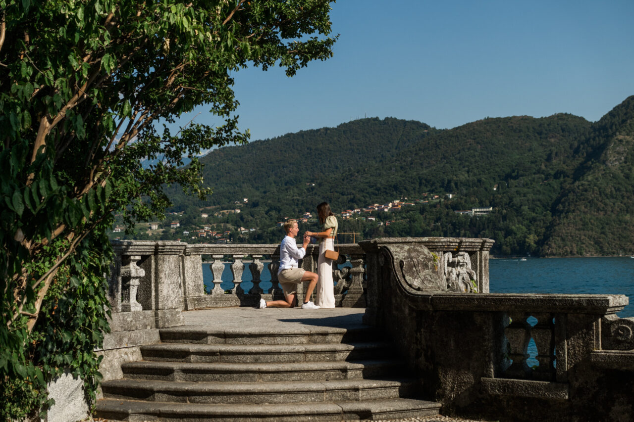 Lake Como Proposal Photographer