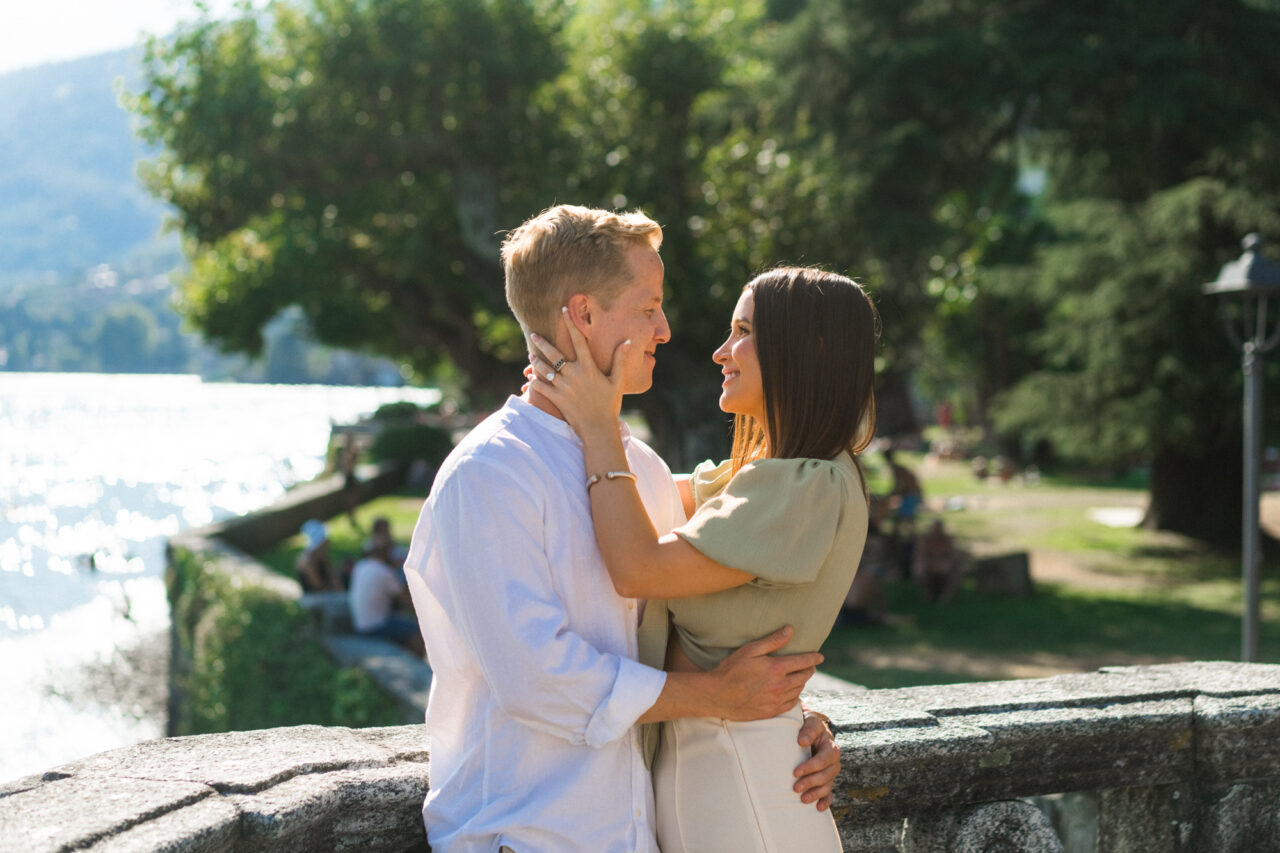 Lake Como Proposal Photography in Tremezzo.