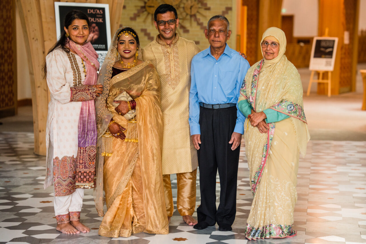London mosque nikah photography family photo