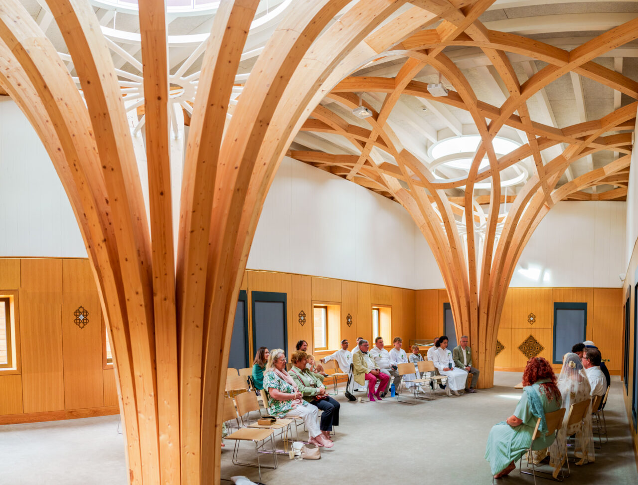 Nikah ceremony at new Cambridge Central Mosque