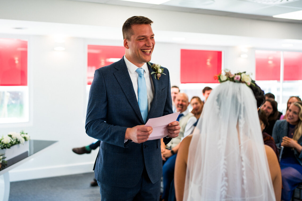 Cambridge Register Office Wedding