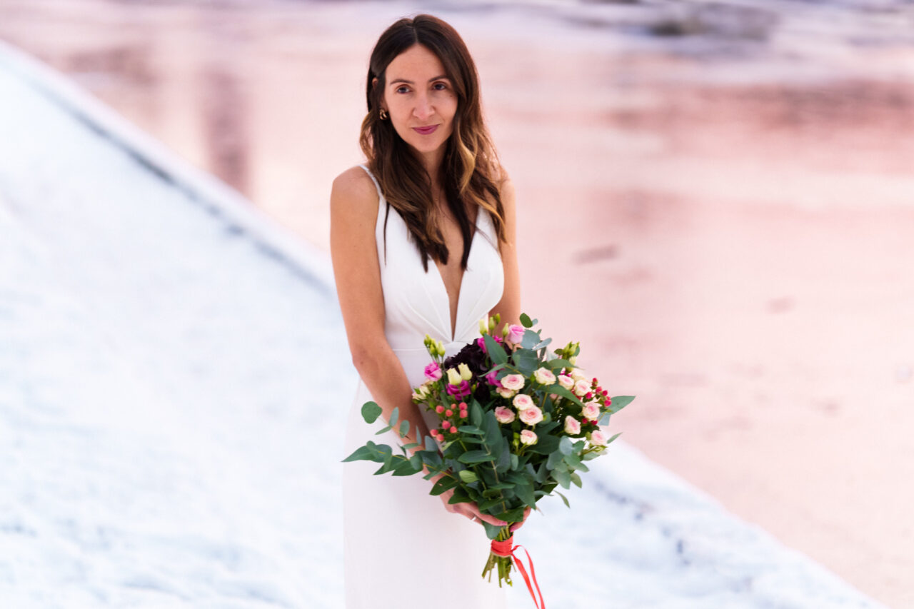Winter wedding photography