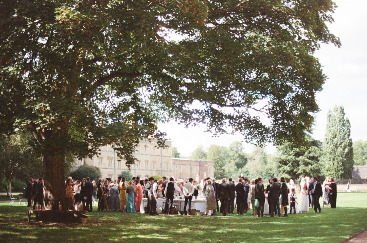 Wedding at Jesus College in Cambridge